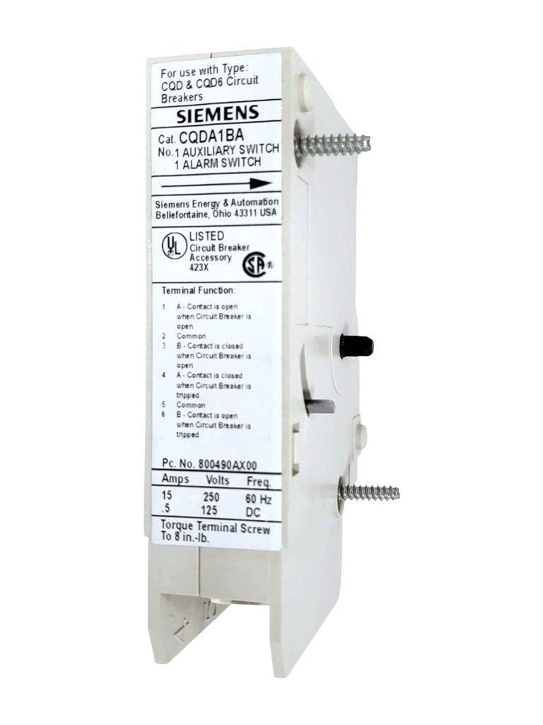 US2:CQDA1BA Siemens - CQDA1BA