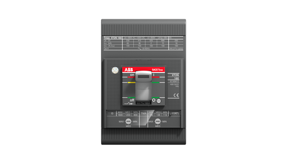 1SDA067593R1 ABB - XT2H 160 TMD 12,5-125 3p F F