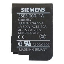 Load image into Gallery viewer, 3SE3000-1A Siemens