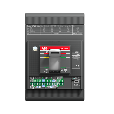 1SDA075082R1 ABB - XT2L 125 EKIP I IN=60A 3P FF UL/CSA