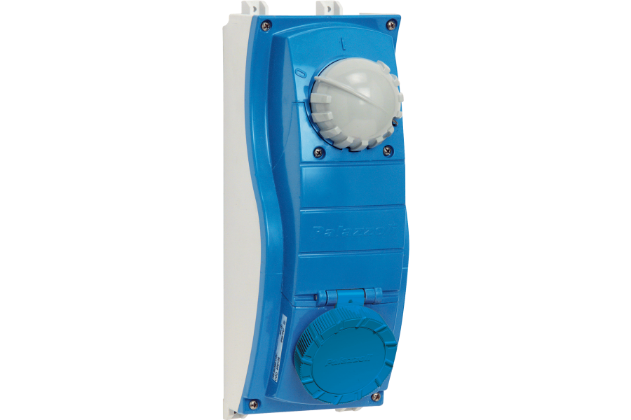 408126 Palazzoli - 2P+T 16A 200-250V 50-60Hz 6h IP66/IP67