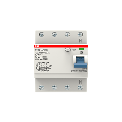 2CSF204005R1900 ABB - F204 AC-100/0.03 IEC