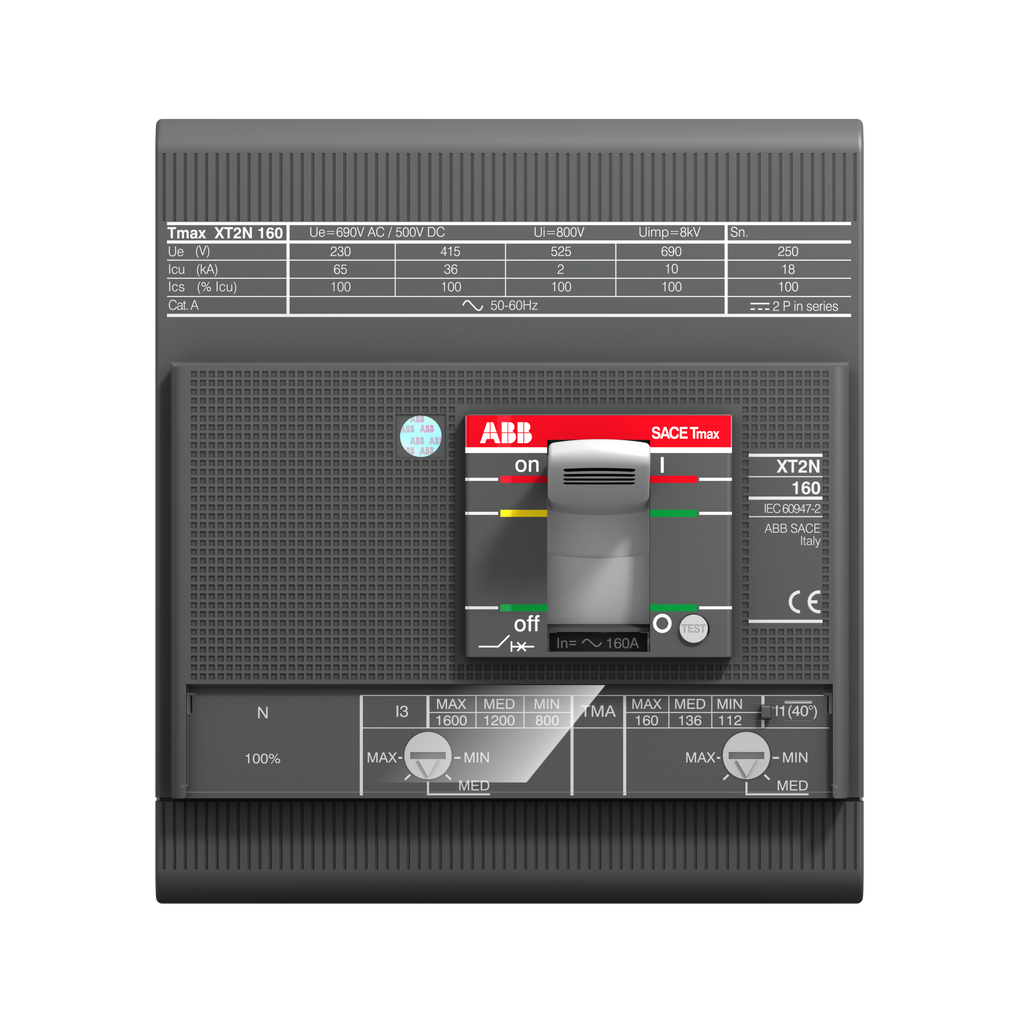 1SDA067605R1 ABB - XT2H 160 TMD 1,6-16 4p F F