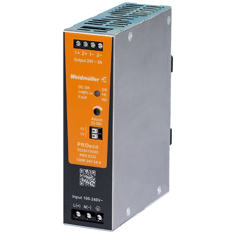 3025570000 Weidmuller - PRO ECO 120W 24V 5A II