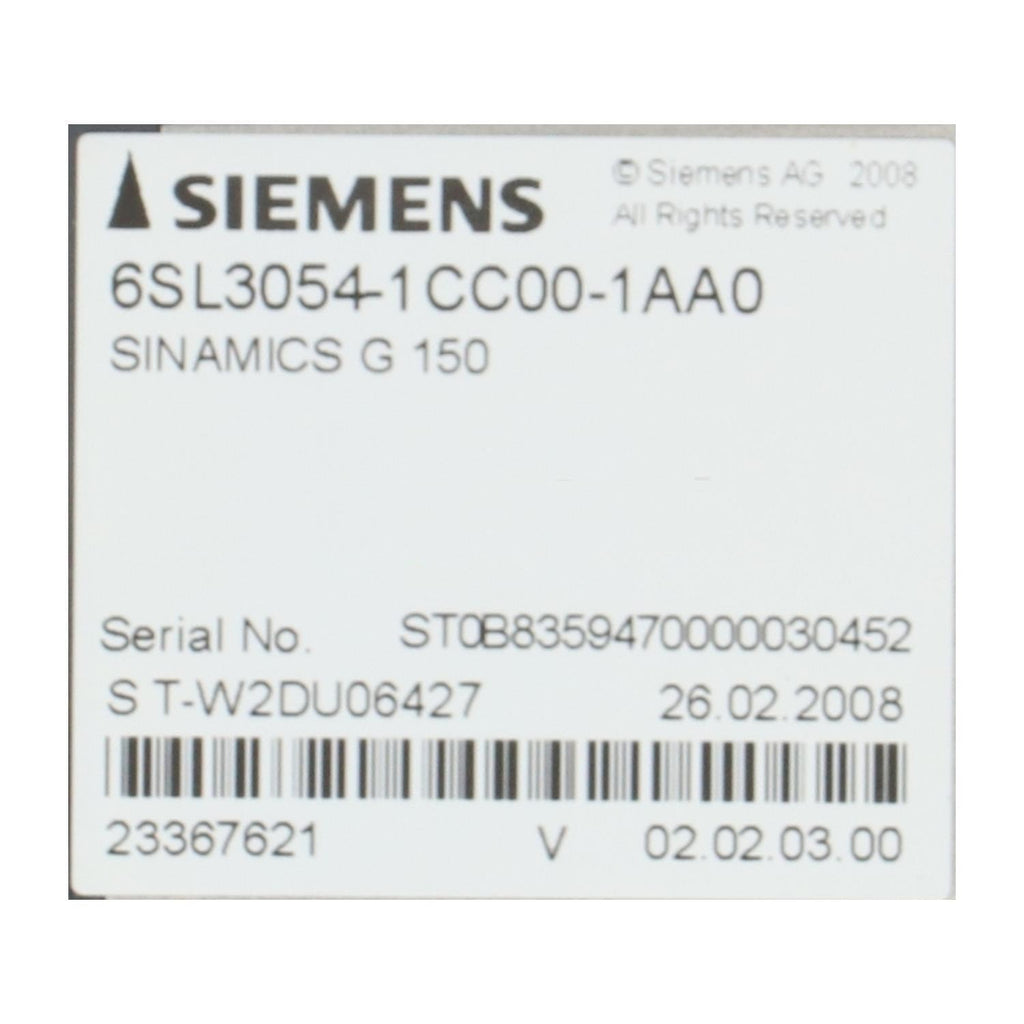 6SL3054-1CC00-1AA0 Siemens