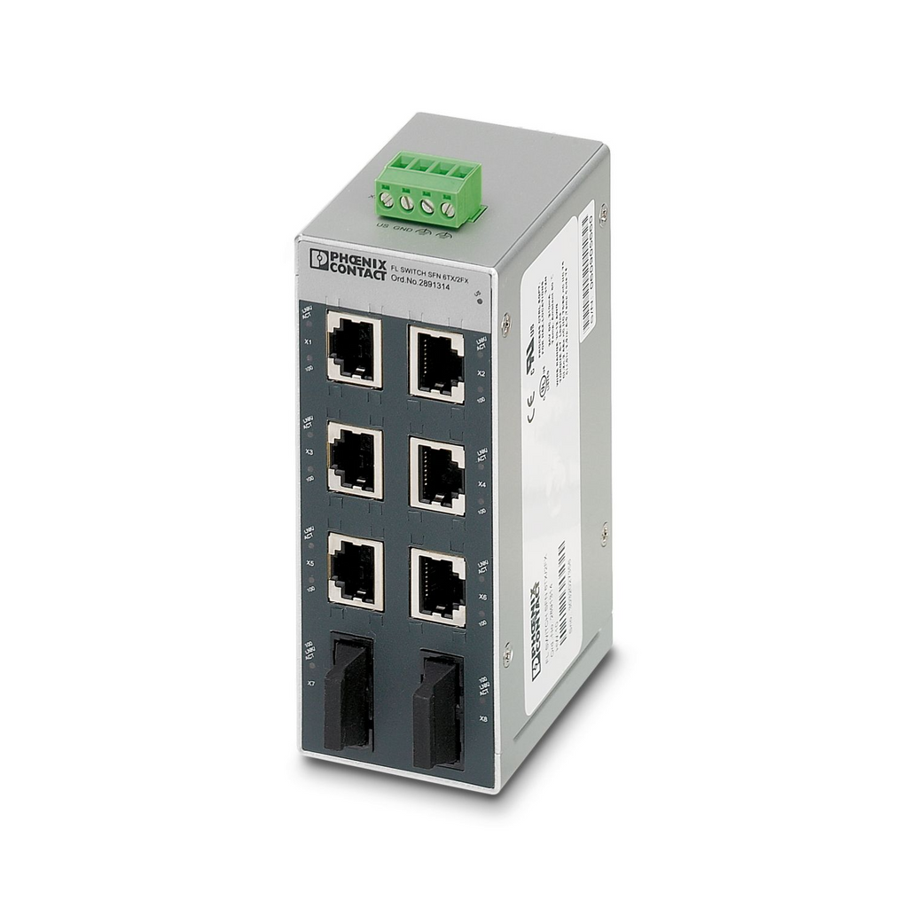 2891314 Phoenix Contact - FL SWITCH SFN 6TX/2FX