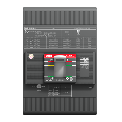 1SDA075117R1 ABB - XT3N 225 TMF 200-2000 3p F F UL/CSA