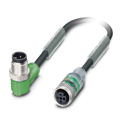 1560316 Phoenix Contact - SAC-4P-M12MR/ 4,0-PUR/M12FS-3L