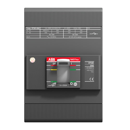 1SDA075618R1 ABB - XT3S-D 225 MCS-UL/CSA Im=2700 3p F F