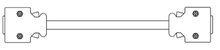 Load image into Gallery viewer, MR-J4CBL26-CN3-3M-EG Mitsubishi