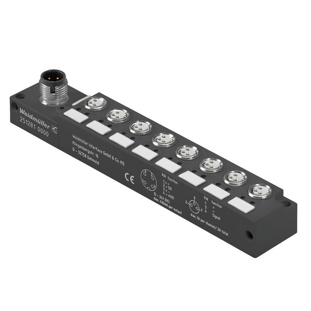 2512810000 Weidmuller - SAI-08L-VP12-3A-M08L-LOG