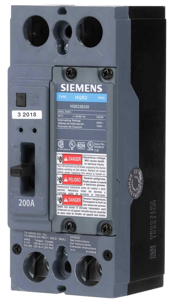 US2:HQR22B200 Siemens - HQR22B200