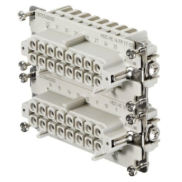 1875740000 Weidmuller - HDC HE 16 FP 17-32