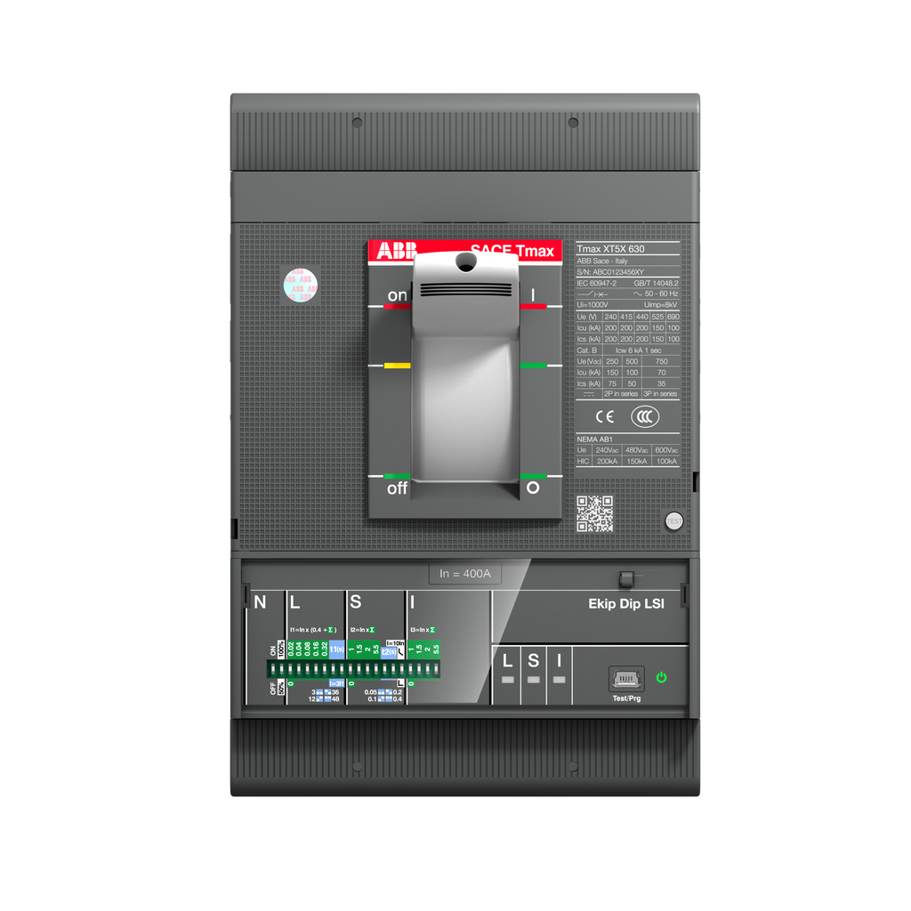 1SDA100429R1 ABB - XT5S 630 Ekip Dip LSI In=630 3p F F
