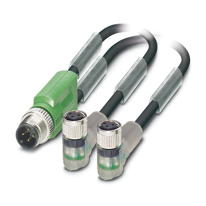 1671441 Phoenix Contact - SAC-3P-M12Y/2X3,0-PUR/M 8FR-2L