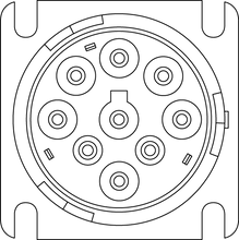 Load image into Gallery viewer, AHD10-9-1939PE Amphenol
