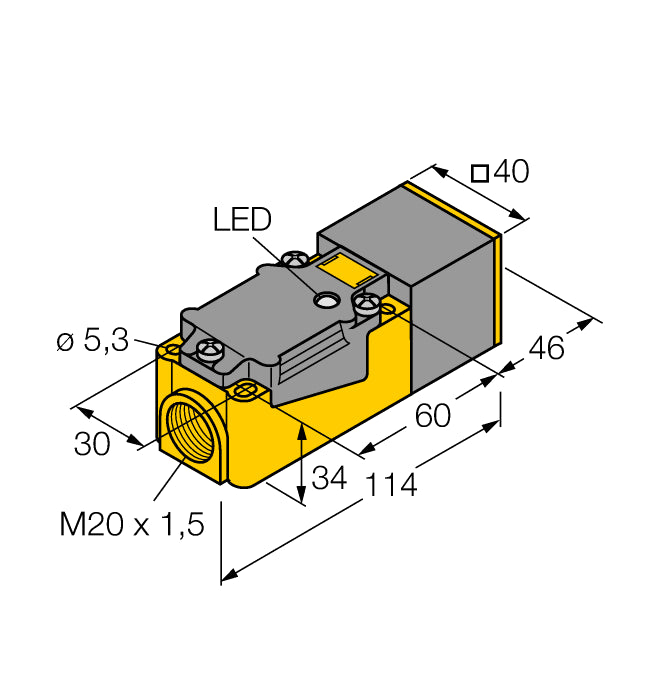 1011123 Turck - BI20-CP40-Y1X