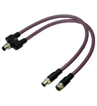 249684 Pepperl Fuchs - ICZ-3T-0,3M-PUR ABG-V15B-G