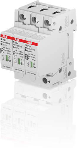 2CTB815710R1800 ABB - OVR T1-T2 3L 12.5-275s P QS