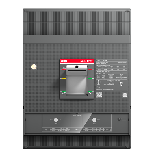 1SDA102846R1 ABB - XT6S 800 TMA In=800A 3p F F UL