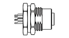 Load image into Gallery viewer, M12A-04PFFP-SF8001 Amphenol