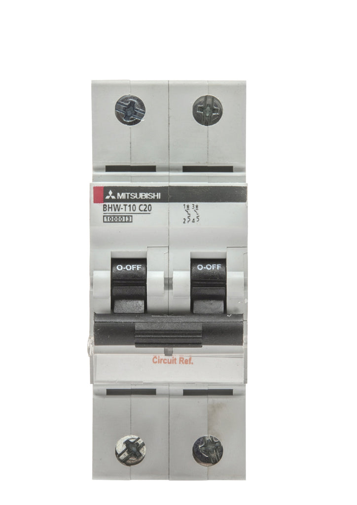 BHW-T10 2P Type C 2A  Mitsubishi