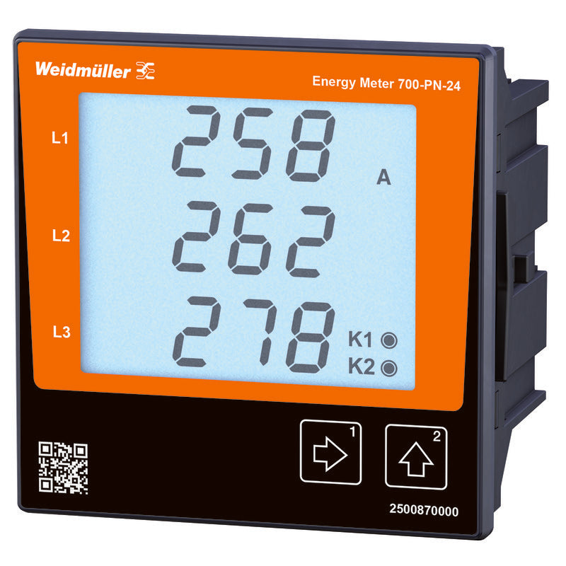 2500870000 Weidmuller - ENERGY METER 700-PN-24