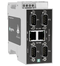 Load image into Gallery viewer, 70114035 Pepperl Fuchs - ICDM-RX/EN1-4DB9/2RJ45-DIN