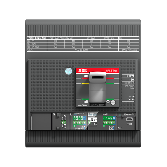1SDA067098R1 ABB - XT2N 160 Ekip I In=63A 4p F F