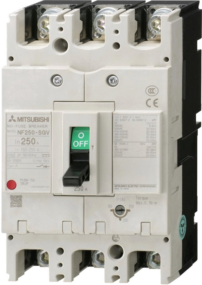 NF250-HEV 3P 125-250A  Mitsubishi