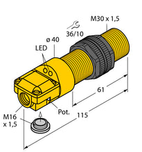 Load image into Gallery viewer, 25050 Turck - BC10-P30SR-VP4X2