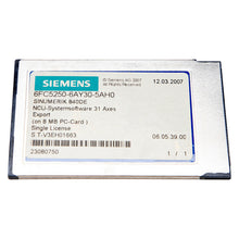 Load image into Gallery viewer, Siemens 6FC5250-6AY30-5AH0