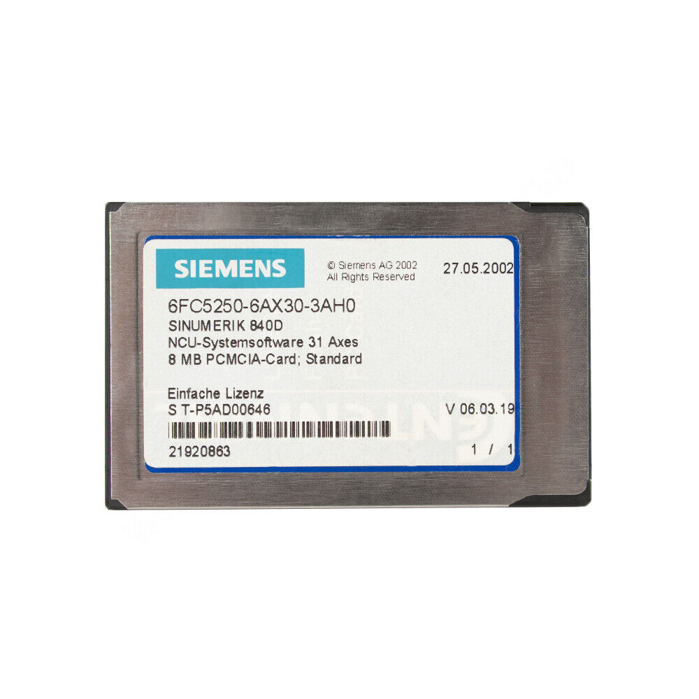 Siemens 6FC5250-6AX30-3AH0