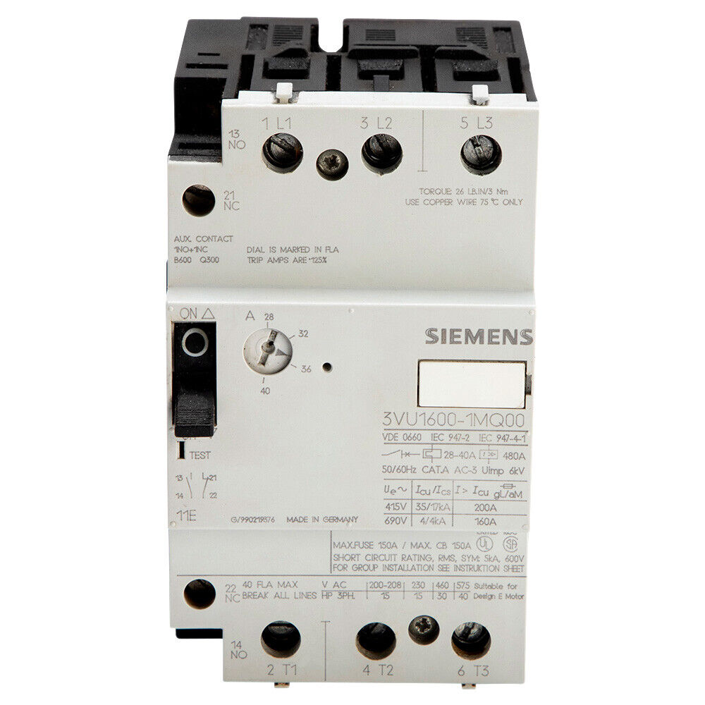 Siemens 3VU1600-1MQ00