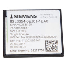 Load image into Gallery viewer, Siemens 6SL3054-0EJ01-1BA0