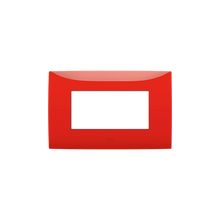 Load image into Gallery viewer, 2CSK0405CH ABB - 4 modules frame, fire red 1gang(s) Red Horizontal mounting - Chiara