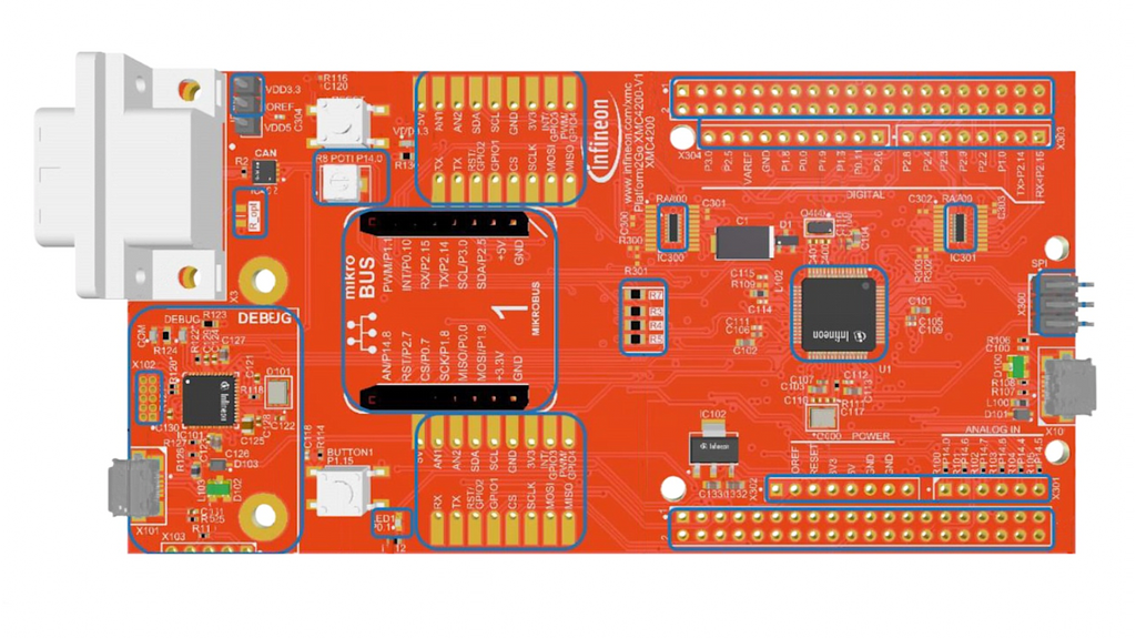 KITXMCPLT2GOXMC4200TOBO1 Infineon